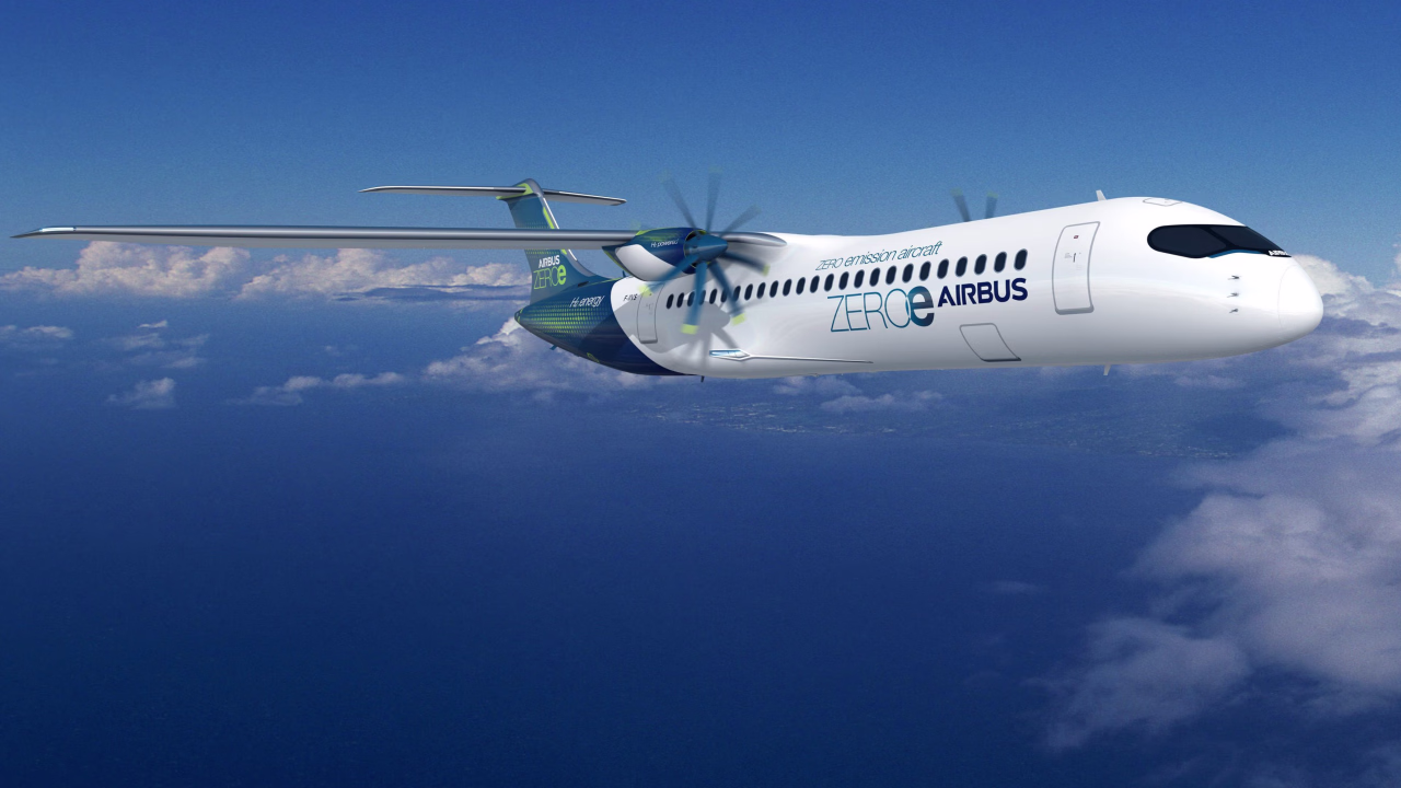 Pesawat Hidrogen Zero Emission