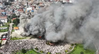 Ribuan Pemuda Nepal Turun ke Jalan, Terinspirasi Indonesia hingga Bakar Gedung DPR!