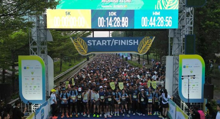 Sejarah Baru! PLN Electric Run 2025 Jadi Event Lari Nol Emisi Pertama di Indonesia